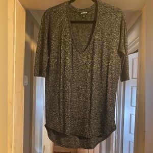 Black & White Marbled Tunic